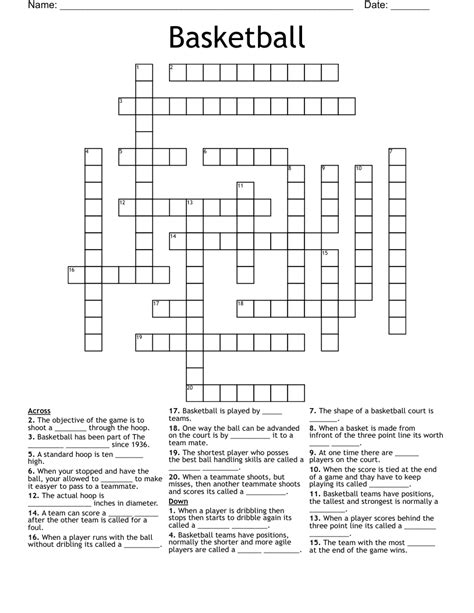 Below you will be able to find the answer to Part of the basketball hoop crossword clue. . Part of a basketball hoop crossword